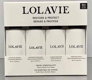 Lolavie Restore & Protect Travel Essential Kit 4-teiliges Reiseset - Bild 1 von 2