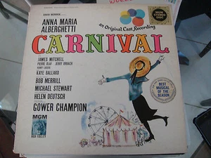 DAVID MERRICK'S CARNIVAL ORIGINAL CAST RECORDING MGM E39460C - Bild 1 von 1