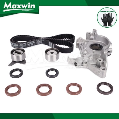 Timing Belt Kit Oil Pump Fit Ford Escort Mazda Miata Protege Mercury Tracer - Image 1 of 4
