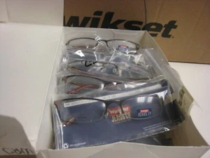 10 yes 10 WRANGLER  EYEGLASS FRAMES Style  AERODYNAMIC  BROWN  53-18-140  - Picture 1 of 8