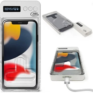 Scatola di blocco temporizzata controllo abitudini per cellulare | scatola temporale prigione cellulare | bianco - Foto 1 di 7