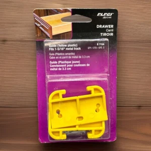 PLPCI, Yellow Plastic Drawer Track Guide Kit 2 Pack, R 7154 {V} - Picture 1 of 10