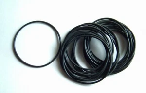 23 Stück O-Ring / Dichtring  2,5 x 65 mm FKM 80 - schwarz (DIN 3771 / ISO 3601) - Bild 1 von 1