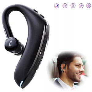 Auricolare Bluetooth Auricolare Wireless con Microfono Cancellazione Rumore Auricolare Guida - Foto 1 di 12