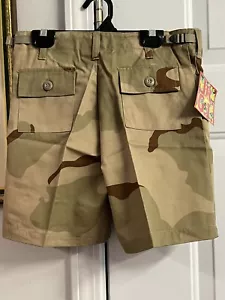 Rothco JR GI Tri Color Desert Camo Childrens Shorts, Size: Medium, New - Picture 1 of 5
