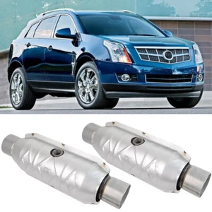 Pair 2.5" Car Catalytic Converter For Cadillac SRX 2012 2013 2014 2015 2016 3.6L - Picture 1 of 19