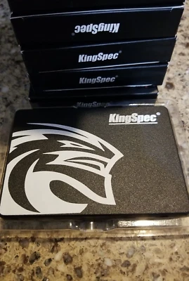 KingSpec SSD 2.5"  SATA3  Solid State Drive loaded with window 10 HOME - Image 1 of 3