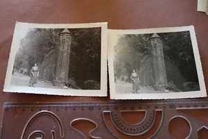 zwei tolle alte Fotos Neuruppin Mauer mit Türmchen ? 1910-20 - Picture 1 of 3
