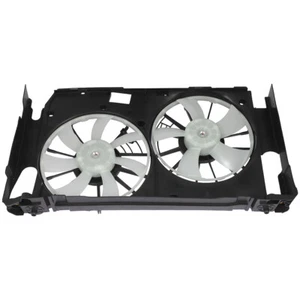 Radiator Condenser Cooling Fan Assembly For 2009-2012 Toyota RAV4 3.5L 3456CC V6 - Picture 1 of 10