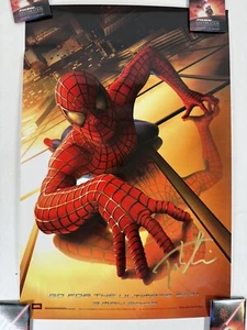 TOBY MCGUIRE "Spider-Man" signed handsigniert in Gold 12x18 Poster COA *LAST ONE* - Bild 1 von 19