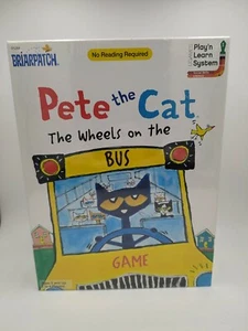 NUEVO Briarpatch Niños Niños Pete El Gato Ruedas En Autobús Tablero Alfabetización Juego de Cartas - Imagen 1 de 5