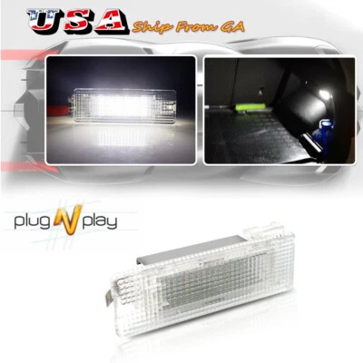 White LED Trunk Cargo Area Lamp For SEAT Alhambra Altea Ibiza Toledo Leon Vario - Image 1 of 4
