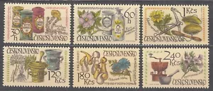CZECHOSLOVAKIA 1971 SC#1772/77 **MNH set, Intl. Pharmaceutical Congress. - Imagen 1 de 1