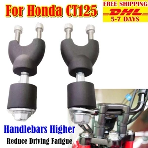 S28 Motorcycle Handlebar For Honda Ct125 Clamp Higher Support Bar Mount Handle - Picture 1 of 11