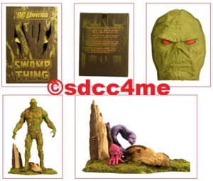 SDCC Comic Con Exclusivo DC Universe SWAMP THING + Bonus UN-MEN Nuevo/Sellado Sin usar y en caja - Imagen 1 de 4