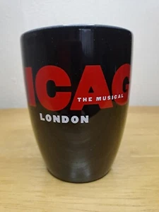 Chicago The Musical London Souvenir Black Red Theatre Coffee Mug Tea Mug - Foto 1 di 6