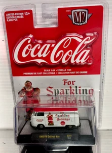 2018 M2 Machines-COCA COLA-1960 Volkswagen Delivery Van-For Sparkling Holidays - Picture 1 of 3