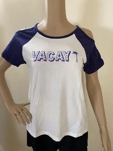 Bras N Things Sleepwear Tee Vacay Size 10 - Picture 1 of 3