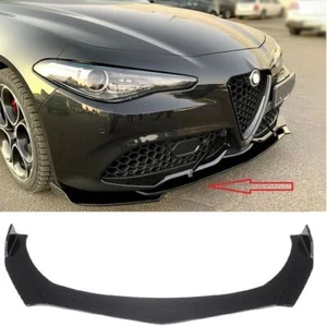 Spoiler anteriore sotto paraurti per PER Alfa Romeo Giulia fibra di carbonio 1x - Imagen 1 de 8