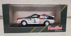 1/43 DETAILCARS AUDI QUATTRO RALLY M.CARLO RARO.NO MINICHAMPS RACING 43 BURAGO - Foto 1 di 14