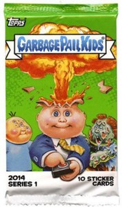 Garbage Pail Kids 2014 Series 1 Trading Card RETAIL Pack