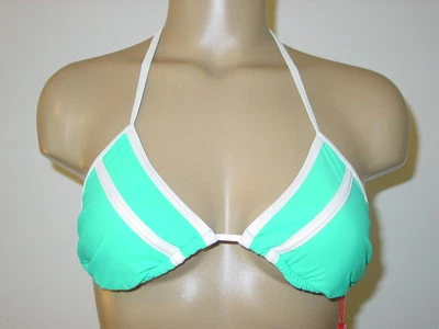 Traje de baño Carter rojo para mujer azul aguamarina blanco tanga bikini top acolchado-XS 4-NUEVO CON ETIQUETAS Foto 1 de 4