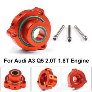 Turbo Blow Off Valve Dump Adaptor for Audi A1 A3 Q5 1.8T 2.0T Engine Seat Orange - Picture 1 of 7