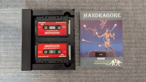 Commdore 64 Mandragore von Infogrames 1985 in OVP Box, 2 Tapes, Manual 100%OK - Bild 1 von 4