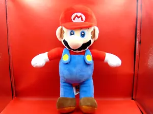 GIOCATTOLI PELUCHE SUPER MARIO BRO'S, SUPER MARIO 12" - Foto 1 di 4