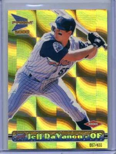 JEFF DAVANON 2000 Prism HOLOGRAPHIC GOLD #87/480 - ANGELS - Picture 1 of 1