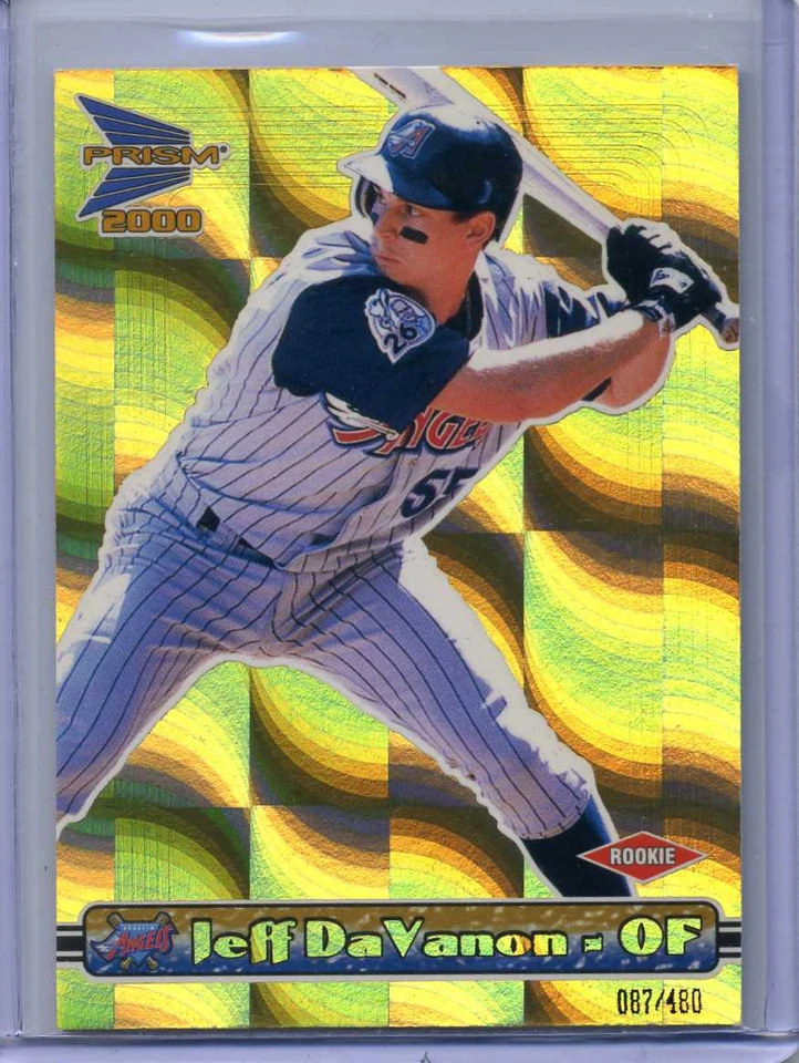 JEFF DAVANON 2000 Prism HOLOGRAPHIC GOLD #87/480 - ANGELS - Image 1 of 1