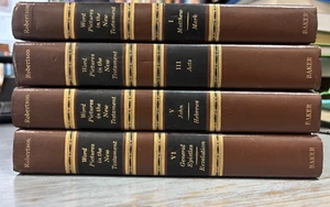 Word Pictures in the New Testament Vol 1, 3, 4 & 5 - Picture 1 of 1