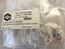 SPC BNC Connector Compression Type, Gold Plated Solder Pin. New in Package 