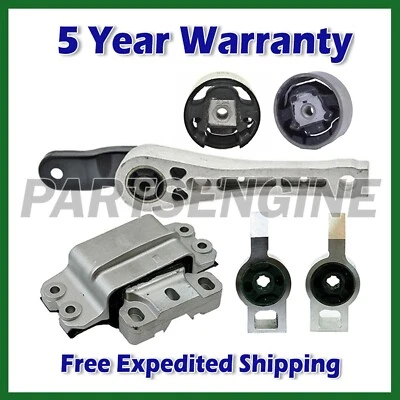 Kit de montaje de motor y transmisión 6x para Volkswagen Rabbit 2006-2009 2,5 L -K2463 Foto 1 de 4