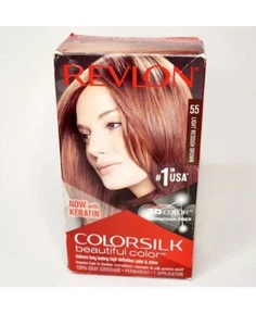Revlon Colorsilk Hair Color #55 LIGHT REDDISH BROWN - Picture 1 of 4