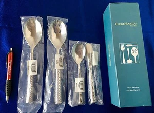 New~Reed & Barton Halo 4-Piece Hostess Set-ship free - Picture 1 of 1