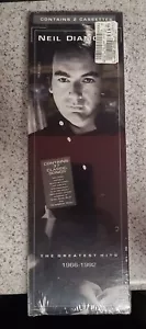 Neil Diamond - The Greatest Hits 1966-1992 2 Cassette Long Box SEALED - Picture 1 of 5