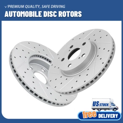 Rotores de freno delanteros de 275 mm para Toyota Corolla Matrix Pontiac Vibe Xd 2008-2014 Foto 1 de 4