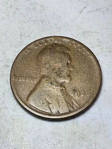 1926 Lincoln Wheat Penny - No Mint Mark - Error "L" in Liberty on Rim - Picture 1 of 8