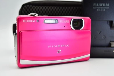 ⏯️[Near Mint] Fujifilm FinePix Z90 Compact Digital Camera Pink From Japan - Bild 1 von 4
