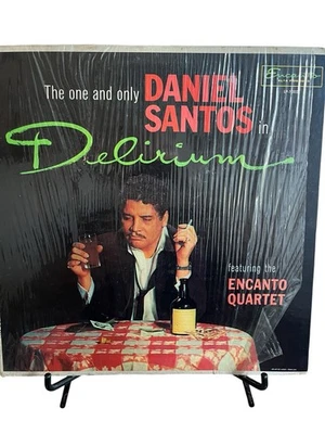 Daniel Santos Featuring The Encanto Quartet – Delirium [1960] Vinyl LP Bolero VG - Image 1 of 4