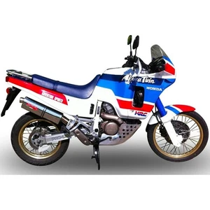 TERMINALE DI SCARICO GPR TRIOVAL INOX PER HONDA XRV 650 AFRICA TWIN 88-89 RD03 - Imagen 1 de 5