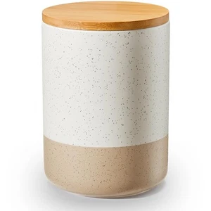 Canister Sets for Kitchen Counter, 80 OZ Large Ceramic Food Storage Jars with... - Picture 1 of 7