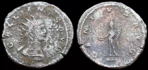 Ancient Roman coins. Gallienus. AD 253-268. Silvered Antoninianus. #074 - Picture 1 of 5