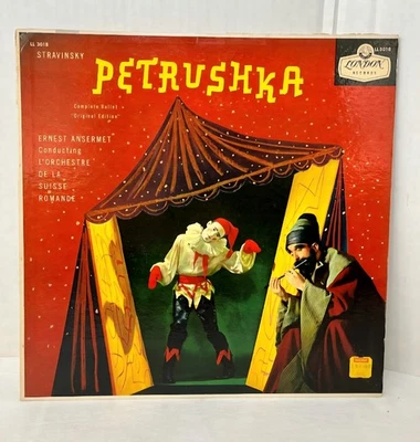 Stravinsky Petrushka Ansermet Suisse Romande Decca 1958 London CS6009 Vinyl LP - Image 1 of 2