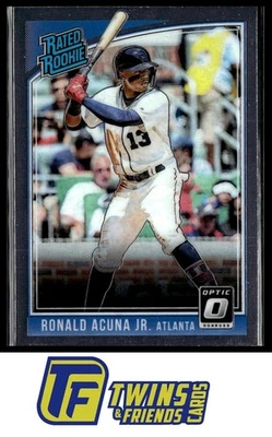 Donruss Optic #63 2018 Ronald Acuna Jr. Foto 1 de 2