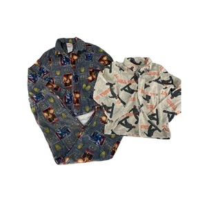 Osh Kosh Marvel Iron Man 3 Bundle Pajama Set Youth Size 6/8 - Picture 1 of 9