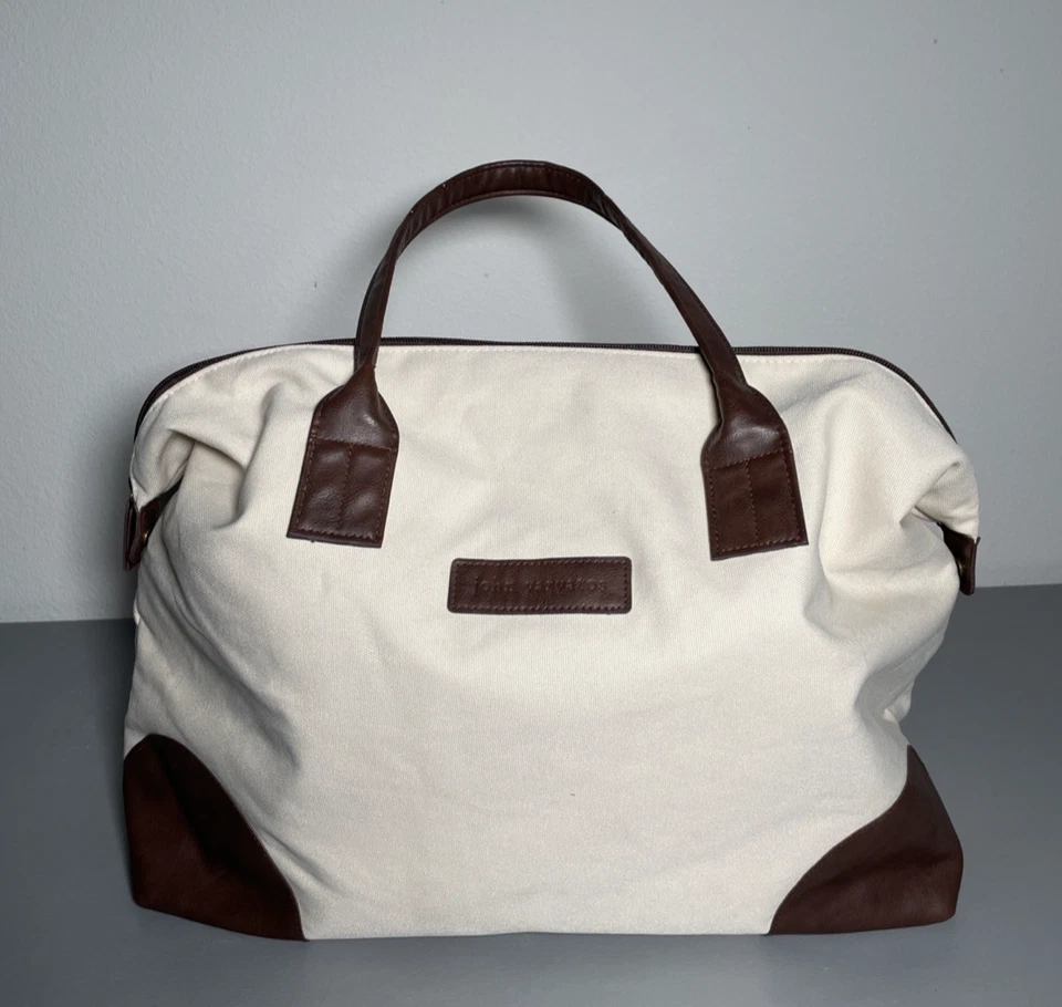 Bolso de lona de viaje de fin de semana John Varvatos Foto 1 de 4