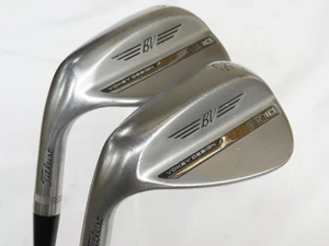 Used LH Titleist Vokey SM10 52.08F 56.10S Wedge Set Titleist BV Wedge Flex Steel - Picture 1 of 5