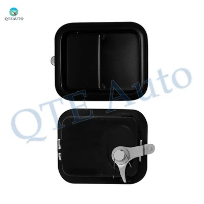 Par de 2 manijas de puerta delanteras exteriores izquierda-derecha para Jeep Wrangler 2001-2006 Foto 1 de 2